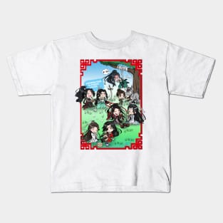 MXTX Danmei Picnic Kids T-Shirt